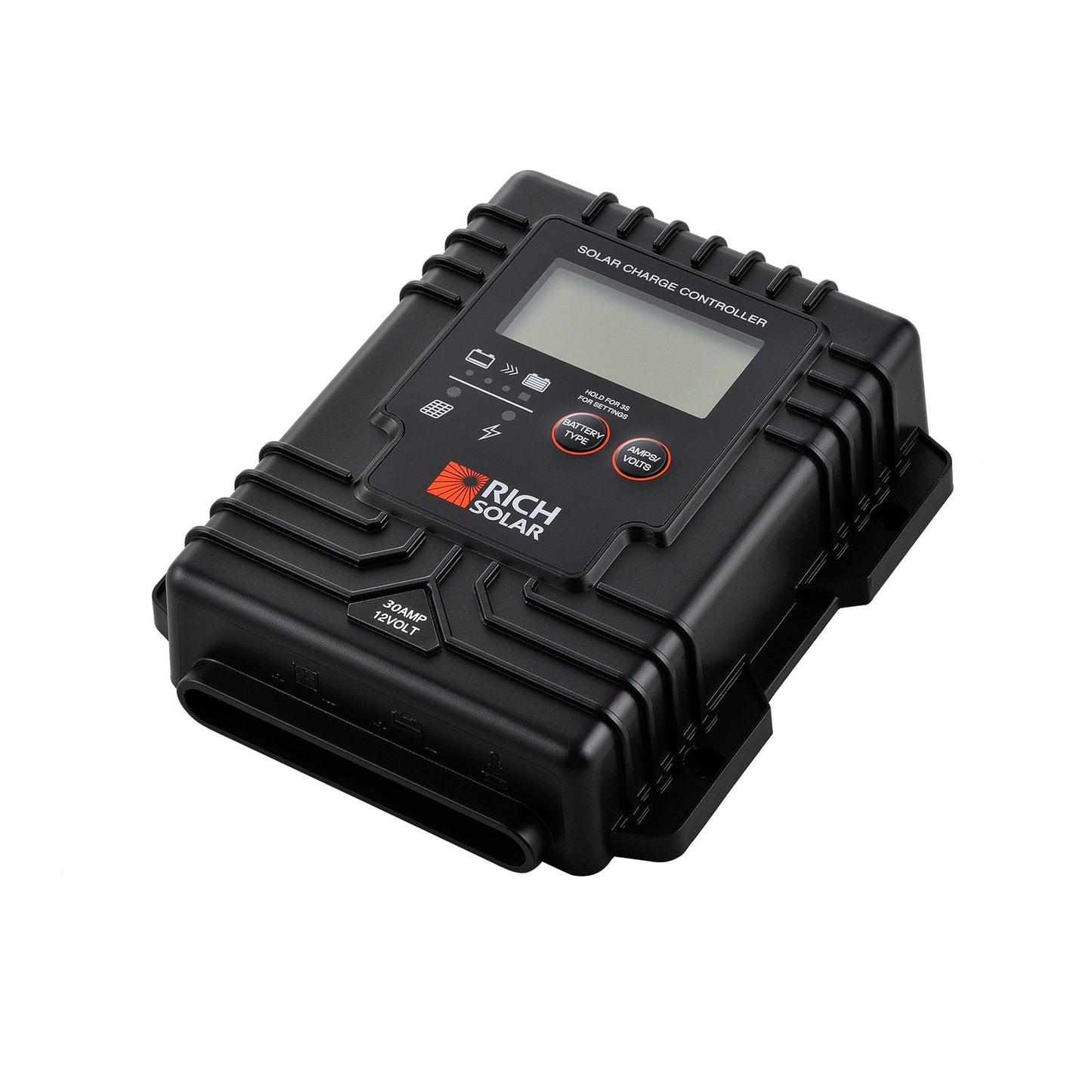 RICH SOLAR BRAVO Waterproof 30 30 Amp Waterproof PWM Solar Charge Controller product image 2