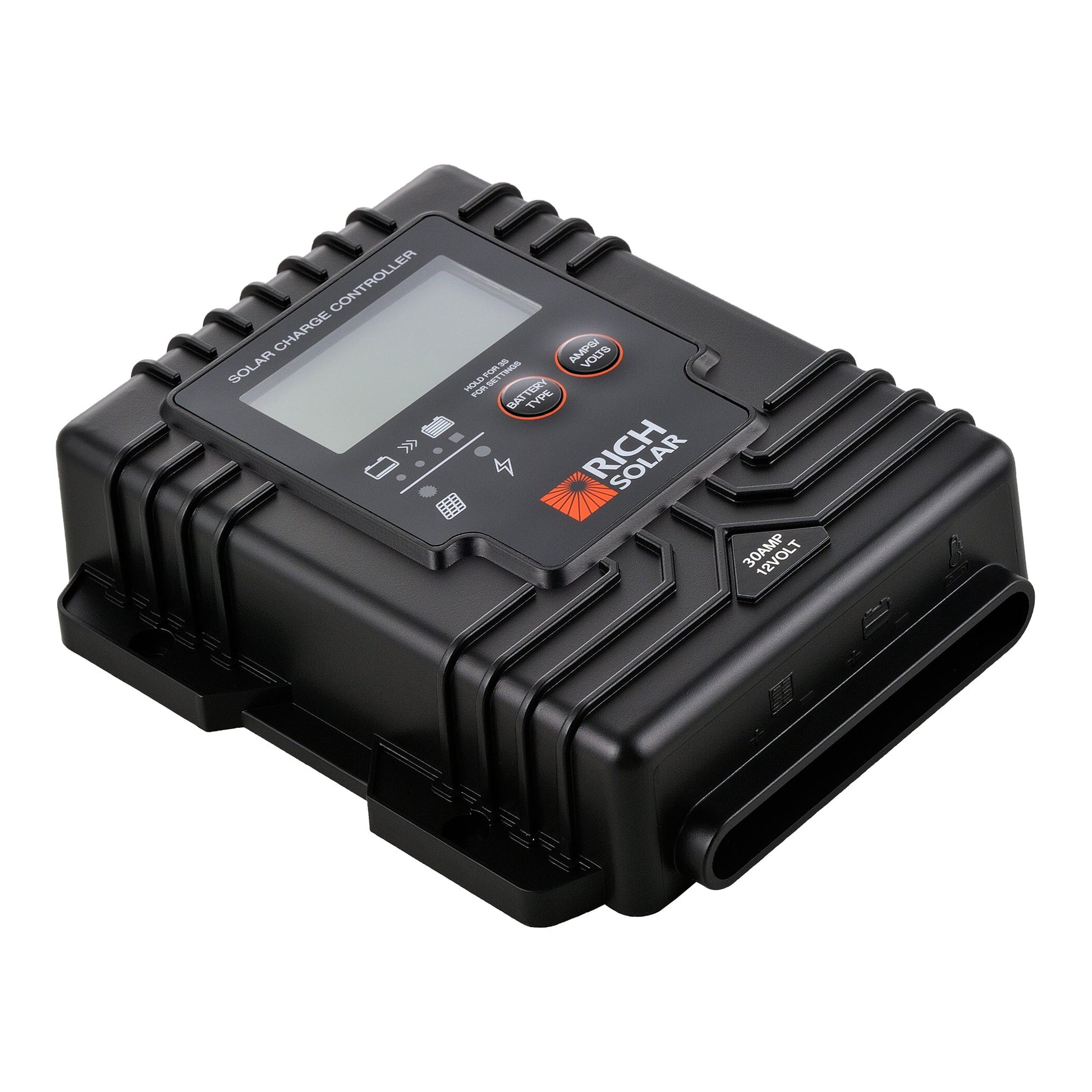 RICH SOLAR BRAVO Waterproof 30 30 Amp Waterproof PWM Solar Charge Controller product image 4