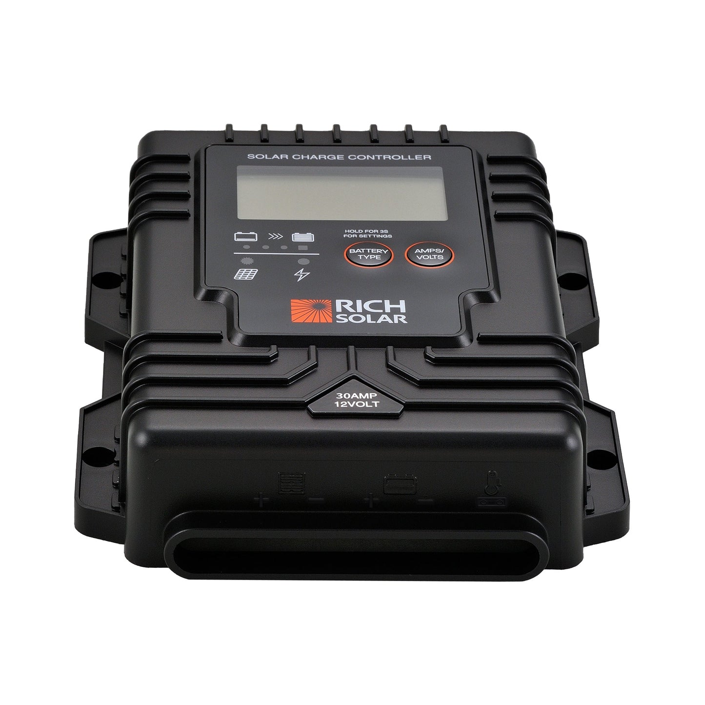 RICH SOLAR BRAVO Waterproof 30 30 Amp Waterproof PWM Solar Charge Controller product image 5