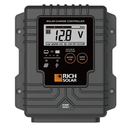 RICH SOLAR BRAVO Waterproof 30 30 Amp Waterproof PWM Solar Charge Controller product image 7