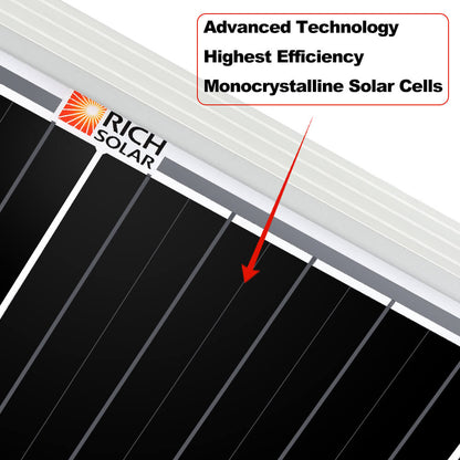 RICH SOLAR MEGA 200 200W 12V Solar Panel product image 10