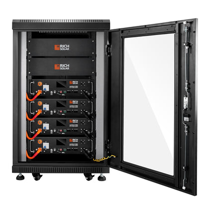 RICH SOLAR Battery Server Rack for ALPHA 5 PRO 6-Slot Enclosed Battery Cabinet product image 9