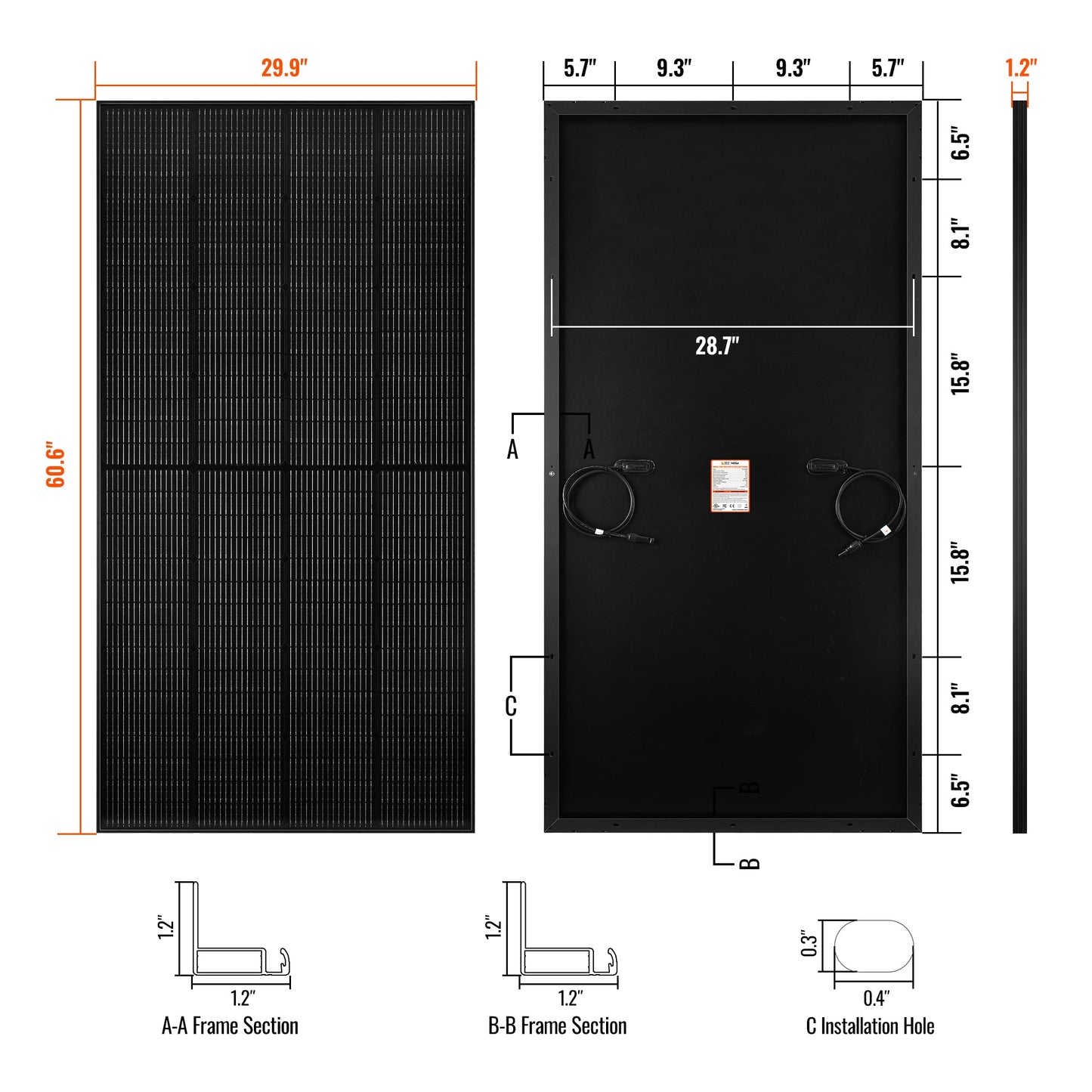 RICH SOLAR MEGA 250 PRO 250W 24V Solar Panel product image 10