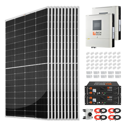 RICH SOLAR 2500W 48VDC-240VAC Solar Kit product image 1