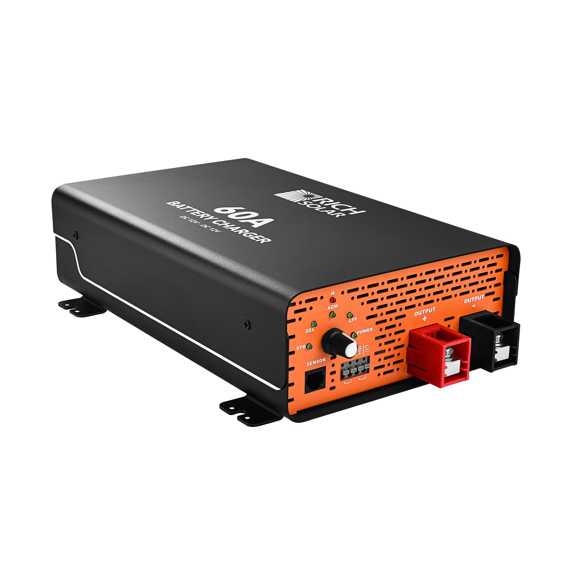 RICH SOLAR 12V 60A DC-DC Battery Charger for RVs, Vans, Boats & Off-Grid Systems Lithium & Lead-Acid product image 6