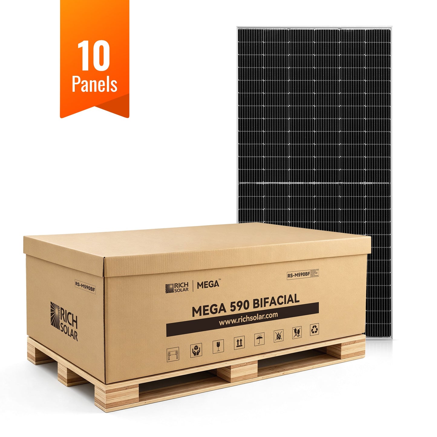 RICH SOLAR MEGA 590 BIFACIAL 590W Bifacial Solar Panel product image 6