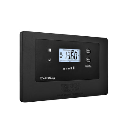 RICH SOLAR BRAVO AIR 30 30A Flush Mount PWM Solar Charge Controller product image 3