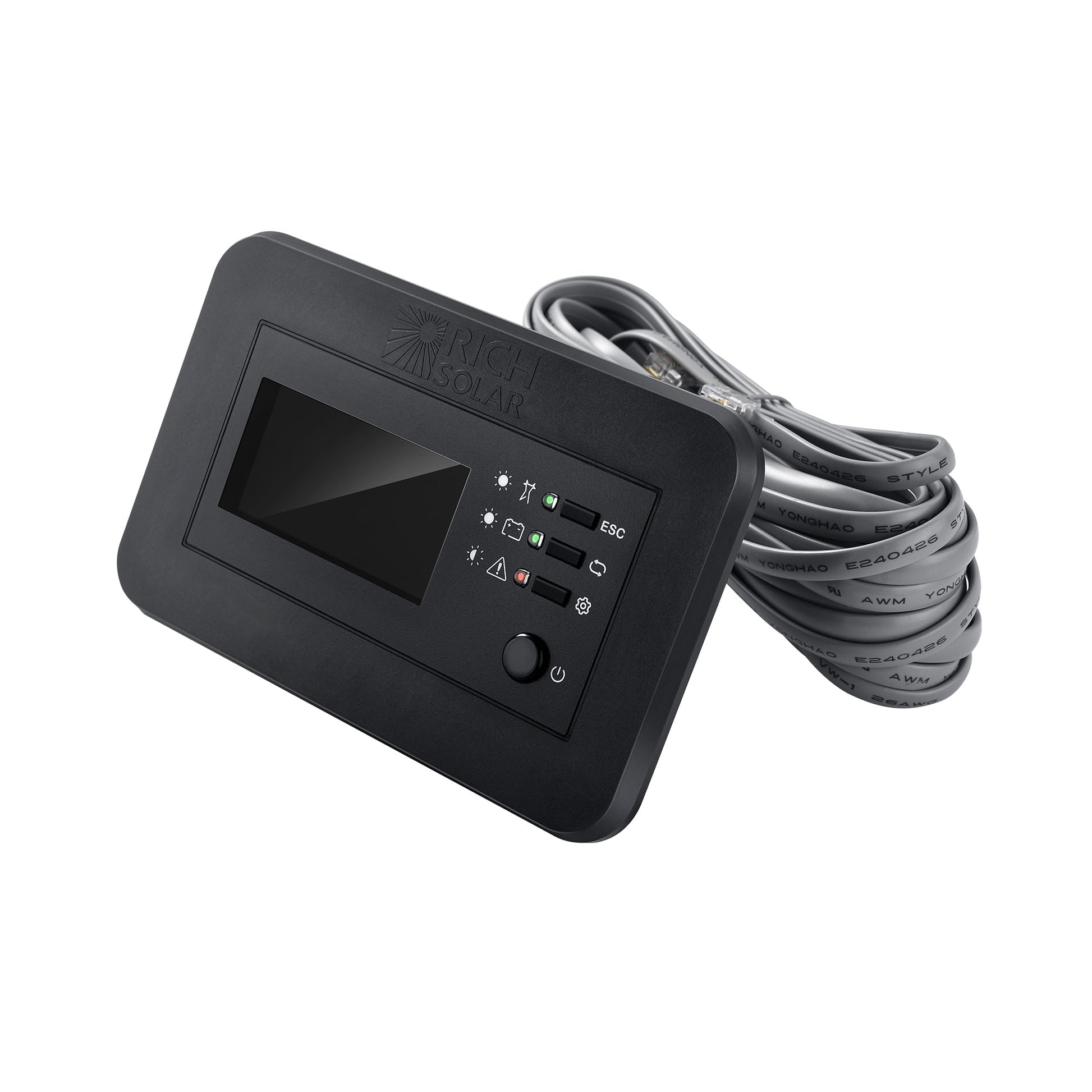 RICH SOLAR Inverter Remote Controller with LCD Wall-Mount Meter for NOVA SWITCH & SUPERCHARGER product image 3