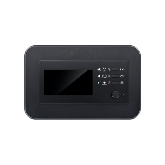 RICH SOLAR Inverter Remote Controller with LCD Wall-Mount Meter for NOVA SWITCH & SUPERCHARGER product image 1