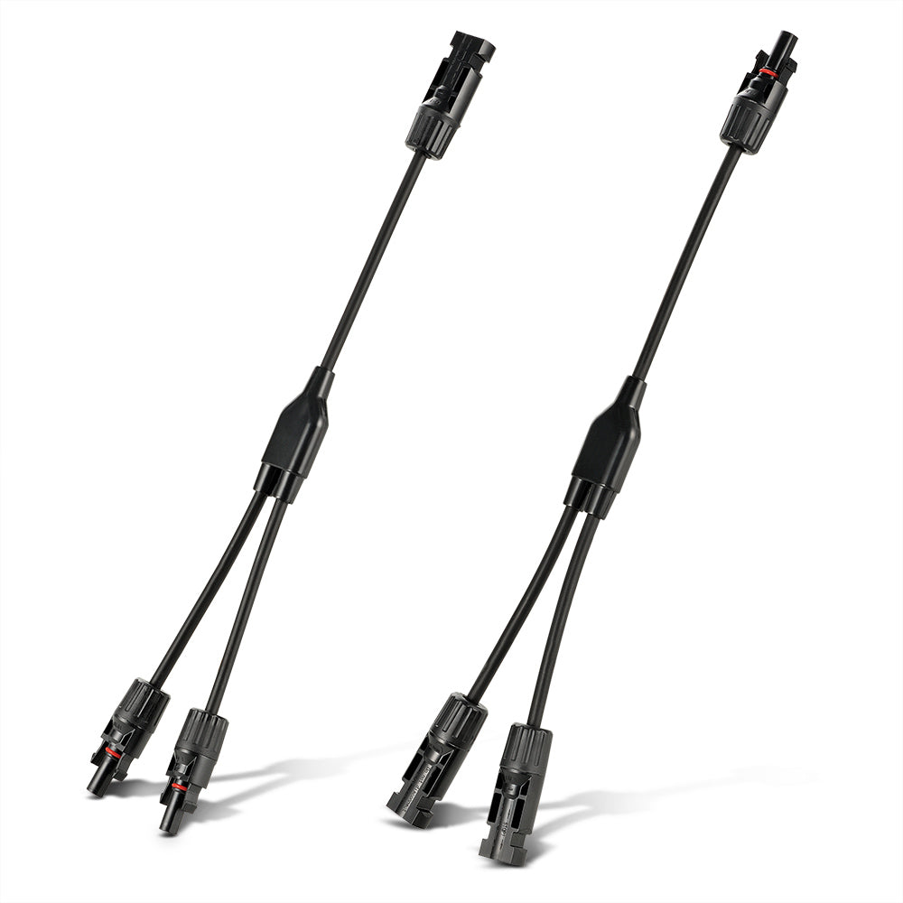 RICH SOLAR Y Branch 2-to-1 Solar Panel Parallel Adapters Weatherproof PV Adapters for Solar Connection product image 1