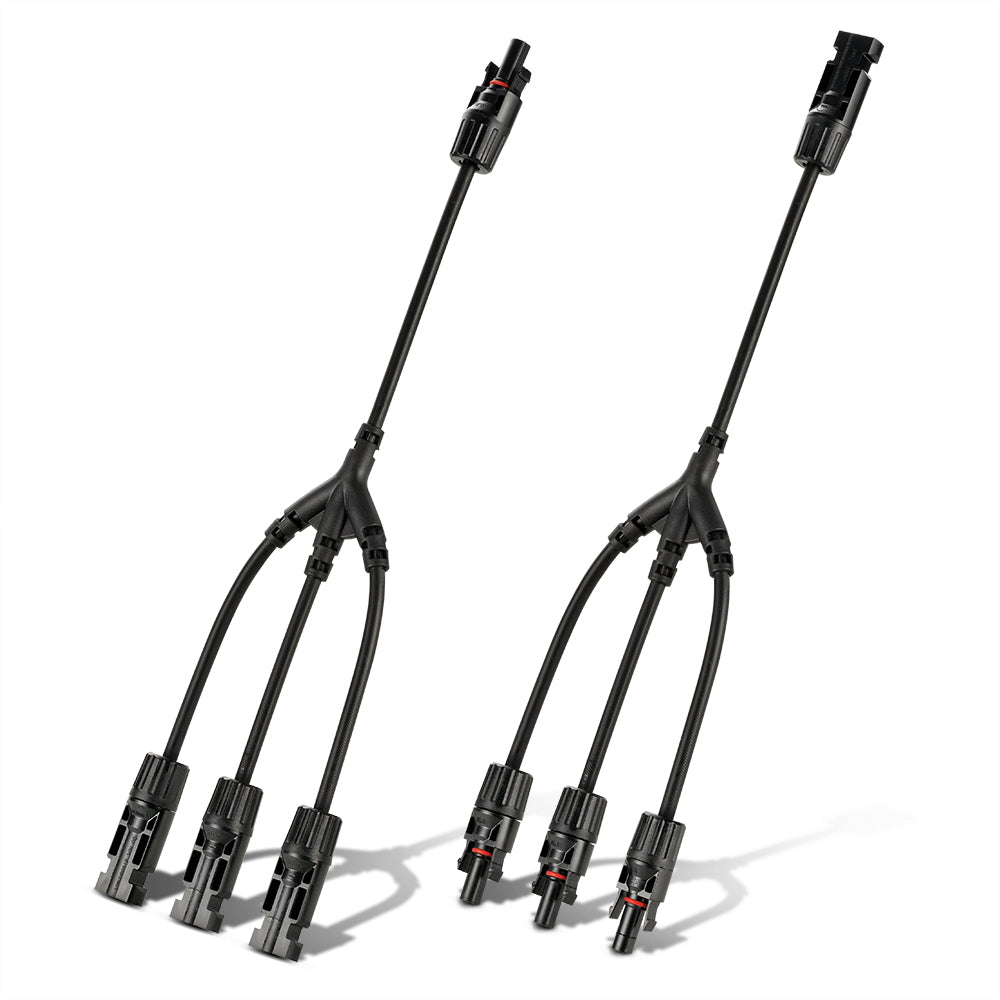 RICH SOLAR Y Branch Parallel Adapters 3-to-1 3-to-1 Weatherproof Parallel Adapters for Solar Panels product image 1