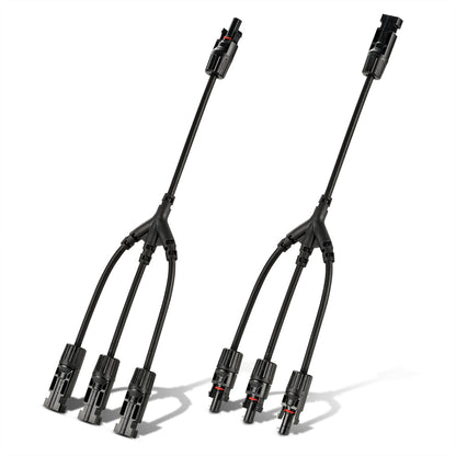 RICH SOLAR Y Branch Parallel Adapters 3-to-1 3-to-1 Weatherproof Parallel Adapters for Solar Panels product image 1
