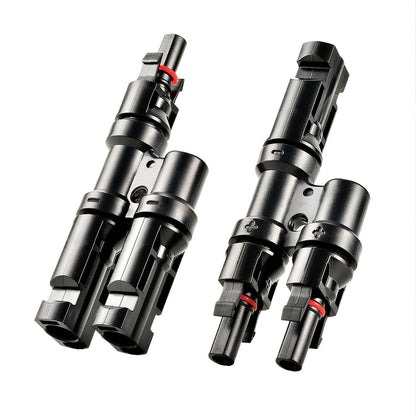 RICH SOLAR Y Branch 2-to-1 Solar Panel Parallel Connectors Weatherproof PV Parallel Solar Connectors product image 1
