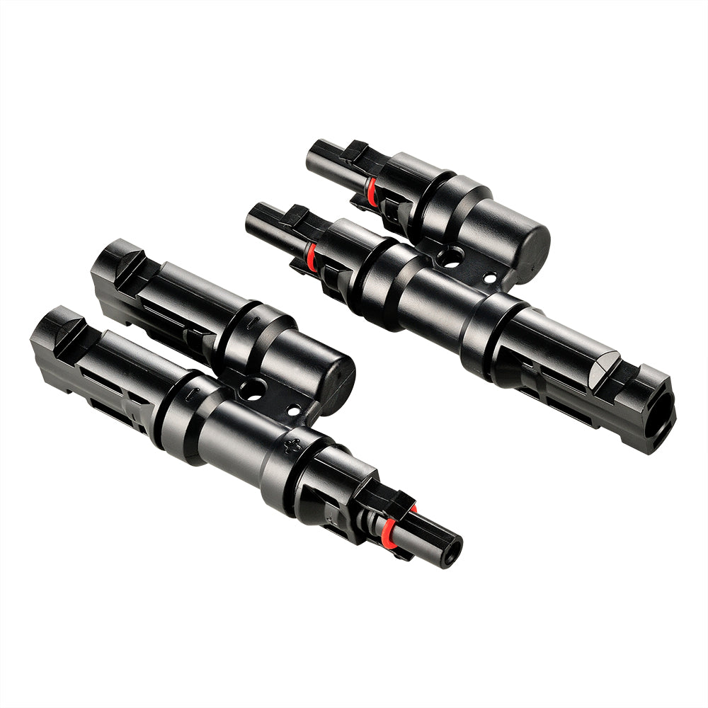 RICH SOLAR Y Branch 2-to-1 Solar Panel Parallel Connectors Weatherproof PV Parallel Solar Connectors product image 2