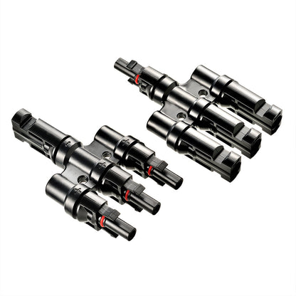 RICH SOLAR Y Branch Parallel Connectors 3-to-1 3-to-1 Weatherproof Parallel Connectors for Solar Panels product image 2