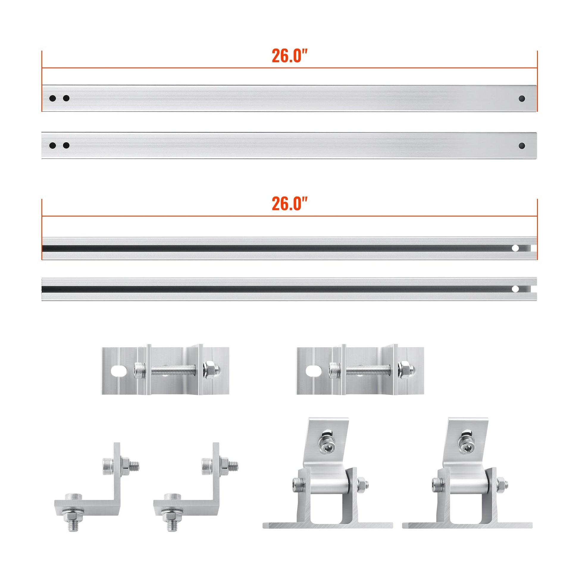 RICH SOLAR Tilt Mount Adjustable Tilt Mount for Roofs and Flat Surfaces product image 9