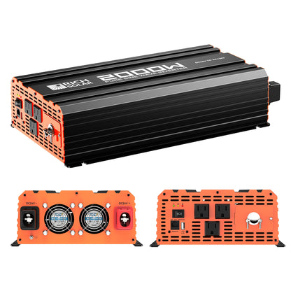 RICH SOLAR NOVA PURE MAX 2K 2000W (2kW) 24V Industrial Pure Sine Wave Inverter product image 3
