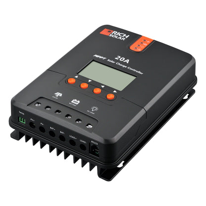 RICH SOLAR 20 Amp MPPT Solar Charge Controller product image 1