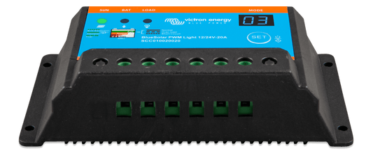 Victron BlueSolar PWM-Light 12/24V 20A Solar Charge Controller