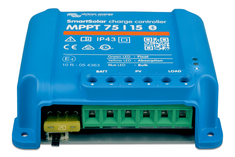 Victron SmartSolar MPPT 75/15 Bluetooth Solar Charge Controller — SCC075015060R