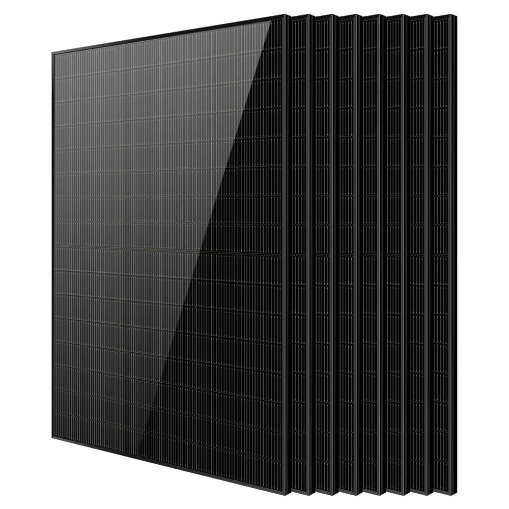 SunGoldPower SGN-450-BDG5 450W bifacial N-type solar panel pack — 8 panels (3600W total)