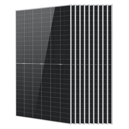 SunGoldPower SGN-590-BDG1 590W bifacial N-type solar panel pack — 10 panels (5900W total)