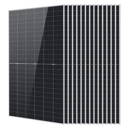 SunGoldPower SGN-590-BDG1 590W bifacial N-type solar panel pack — 14 panels (8260W total)