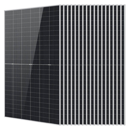 SunGoldPower SGN-590-BDG1 590W bifacial N-type solar panel pack — 18 panels (10620W total)