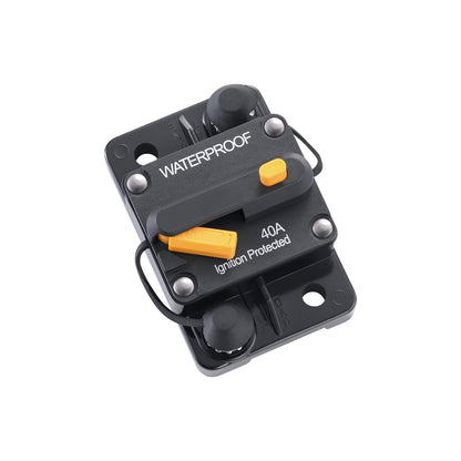 RICH SOLAR Single Pole Waterproof Circuit Breaker Waterproof Thermal Type Breaker product image 3