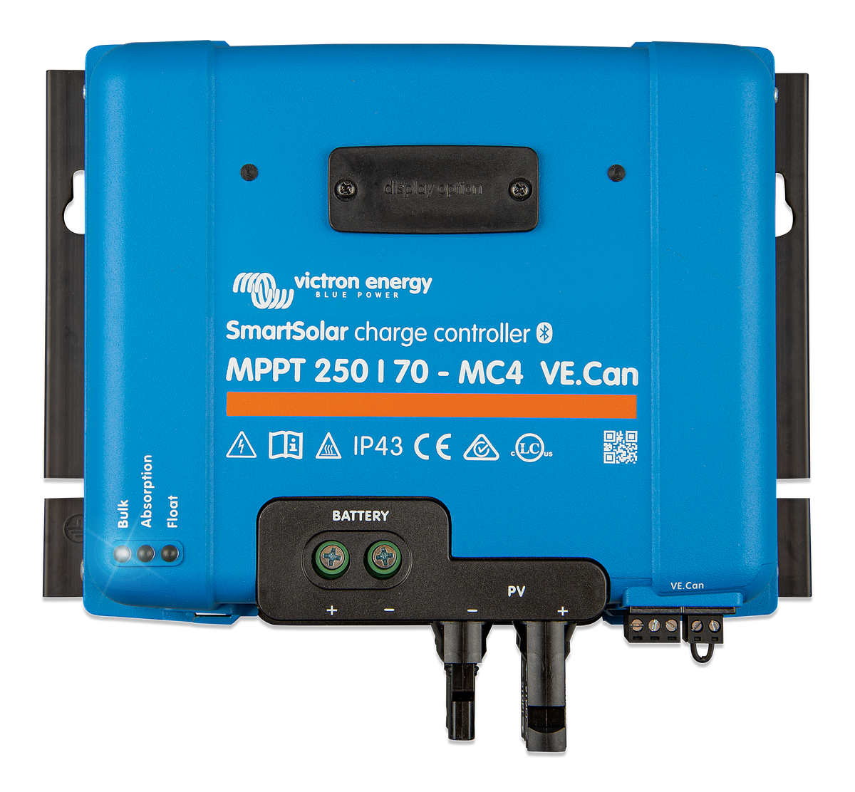Victron SmartSolar MPPT 250/70-MC4 VE.Can top label and housing