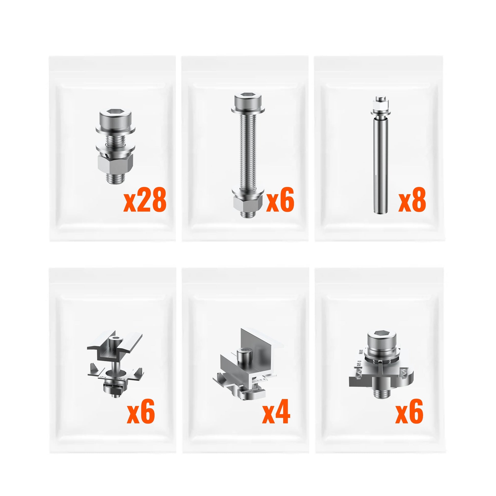 RICH SOLAR Ground Mount for MEGA 100/100 Slim/150 Panels — official product image 5