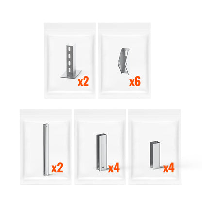 RICH SOLAR Ground Mount for MEGA 100/100 Slim/150 Panels — official product image 6