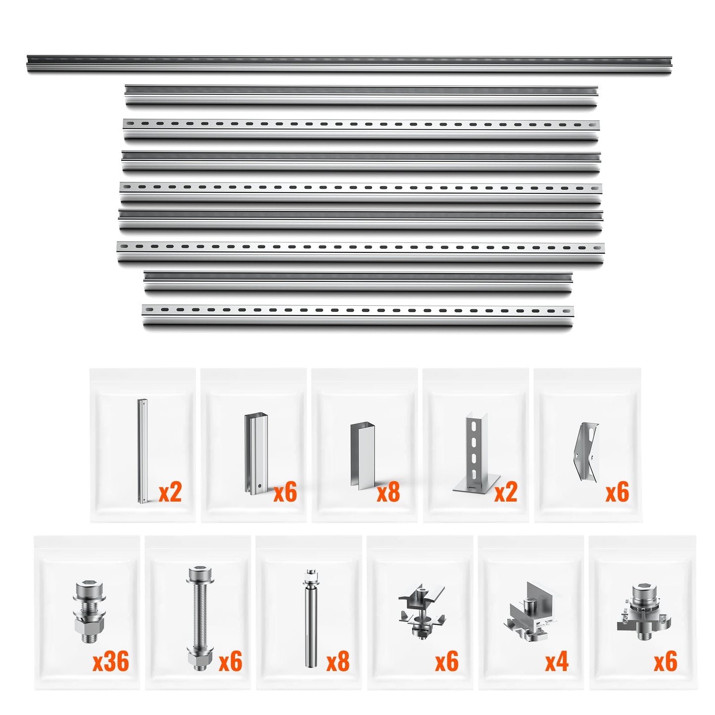 RICH SOLAR Solar Ground Mount Fit MEGA 200/MEGA 220/MEGA 250 product image 3