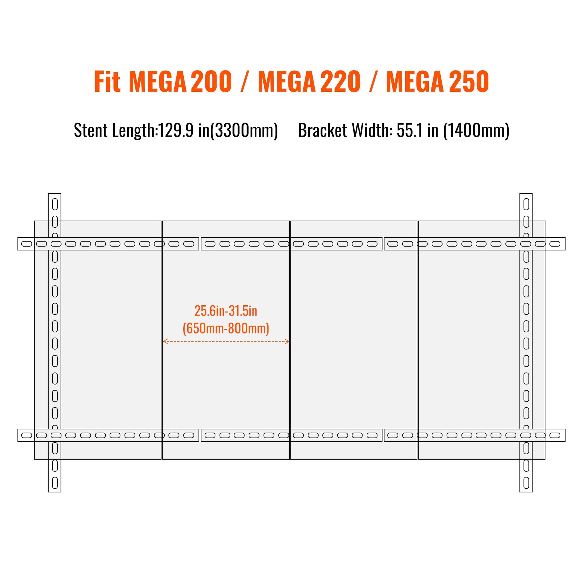 RICH SOLAR Solar Ground Mount Fit MEGA 200/MEGA 220/MEGA 250 product image 4