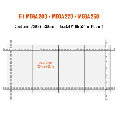 RICH SOLAR Solar Ground Mount Fit MEGA 200/MEGA 220/MEGA 250 product image 4