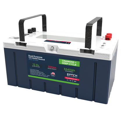 Epoch 12V 300Ah Cranking & Deep Cycle Lithium Battery (Dual Purpose) - Pro Series - official product image 6