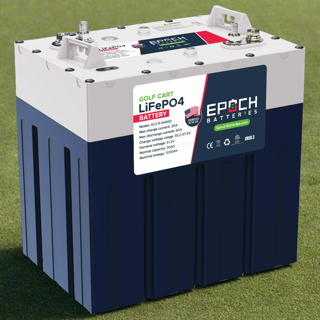 Epoch 48V 30Ah (1.54kWh) GC2 - Golf Cart LiFePO4 Lithium Battery - official product image 2