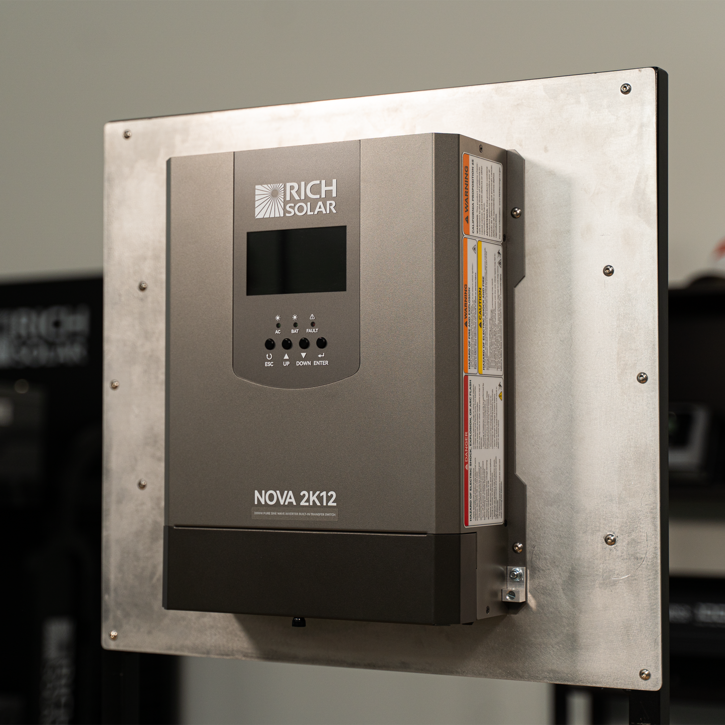 RICH SOLAR NOVA 2K12 2000W 12V Pure Sine Wave Inverter with Built-in Transfer Switch product image 3