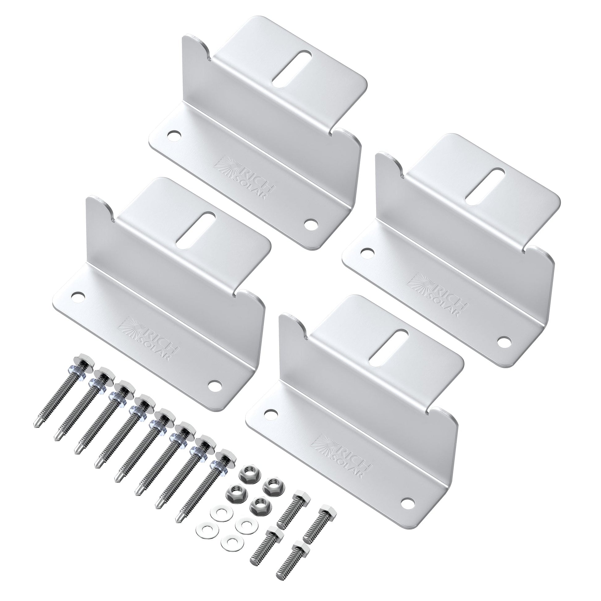 RICH SOLAR Z-Brackets Mounting Hardware Z-Brackets with Screws product image 13