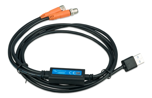 Victron Lithium NG Service Tool USB-A ASS032300010 with attached cables