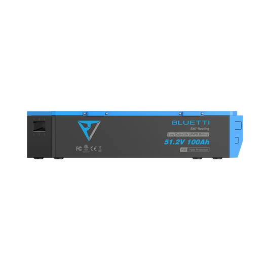 BLUETTI B4810 51.2V 100Ah self-heating battery