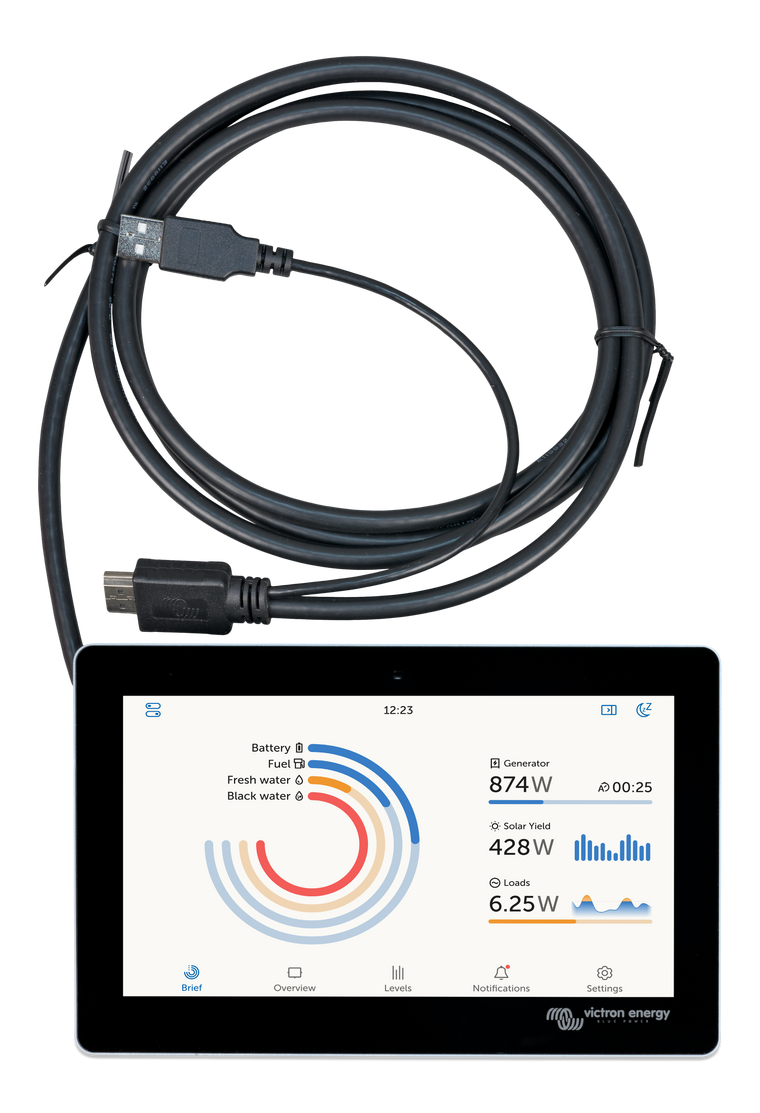 Victron GX Touch 50 Flush 5-inch Display — BPP900455150