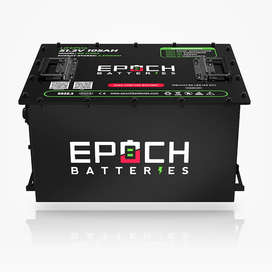 Epoch 48V 105Ah golf cart lithium battery kit