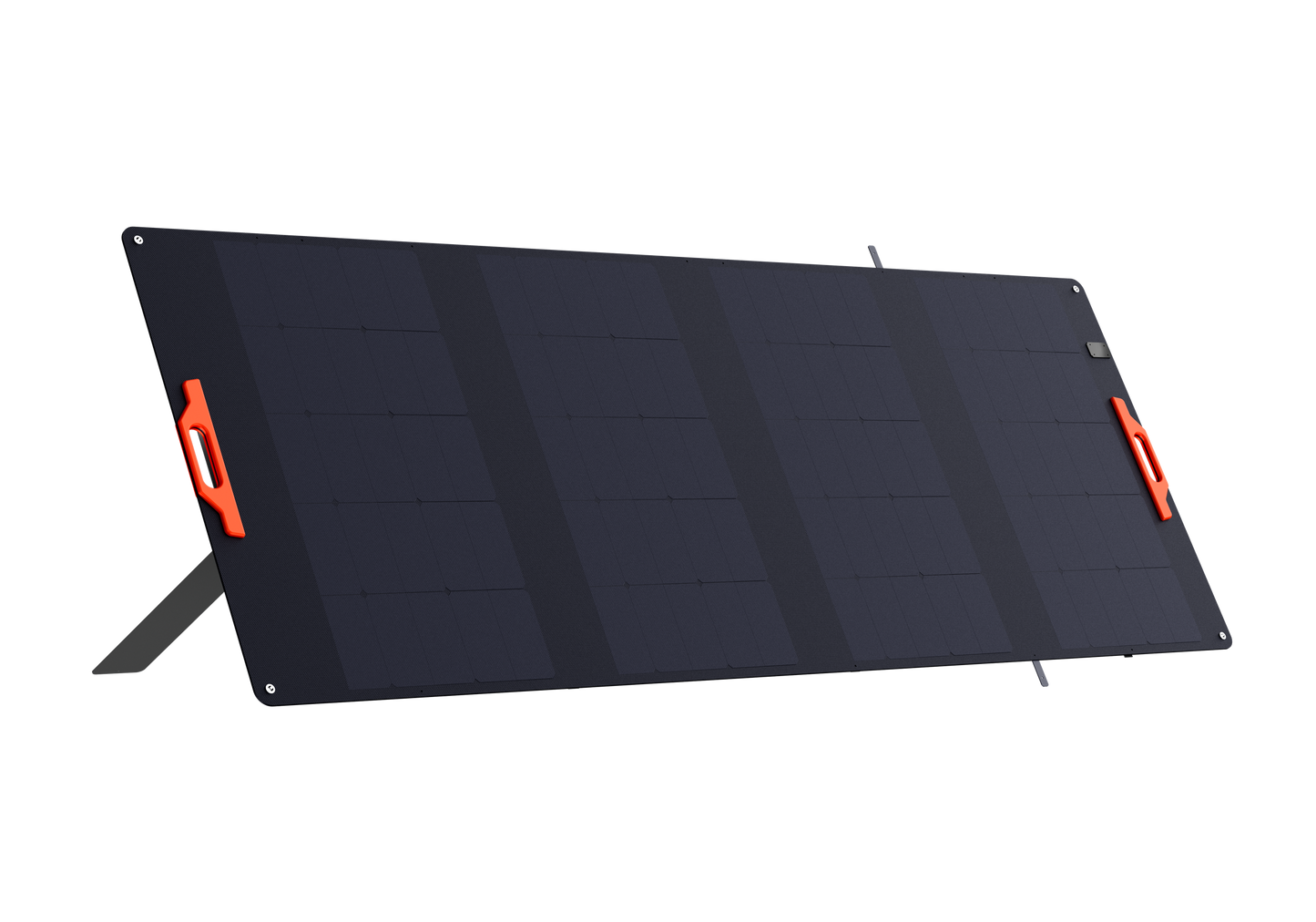 OSCAL PM400 SE 400W foldable solar panel deployed at an angle