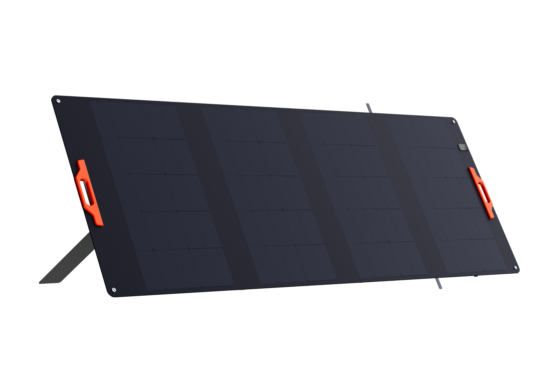 OSCAL PM400 SE 400W foldable solar panel deployed at an angle