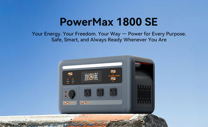 OSCAL PowerMax 1800 SE branded portable power overview