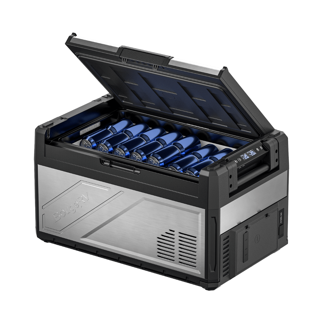 BougeRV New Rocky V3.0 41QT Dual Zone 12V Car Fridge