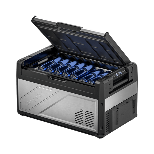 BougeRV New Rocky V3.0 41QT Dual Zone 12V Car Fridge