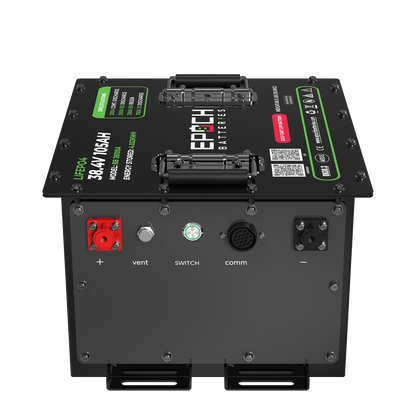 Epoch 36V 105Ah Golf Cart Battery Complete Kit - LiFePO4 - official product image 5