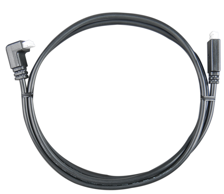 Victron VE.Direct Cable 0.3m – One Right-Angle Connector – ASS030531203
